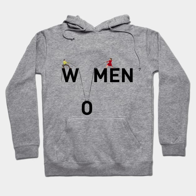 Men and Women Each for Equal, We Are The Same Hoodie by Productcy